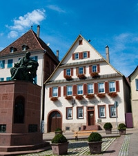 Eine der gr��ten Weinbauregionen Deutschlands 