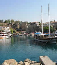 Die Stadt an der t�rkischen Riviera