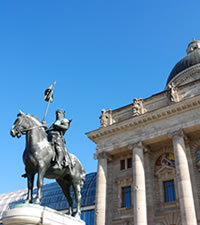 Die Landeshauptstadt von Bayern