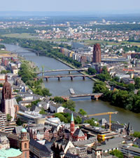 Die deutsche Stadt der Wolkenkratzer 