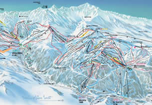 Karte Skistation Grandvalira 