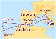 Reiseroute ansehen Wo Urlaubstr�ume wahr werden