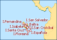 Reiseroute ansehen Galapagos Inseln