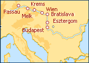 Reiseroute ansehen Donau Klassiker 