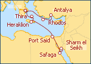 Mittelmeer 16 mit AIDAdiva