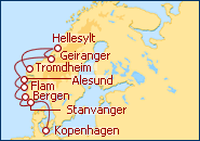 Reiseroute ansehen Nordeuropa und Fjorde II