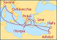 Reiseroute ansehen Geschichte und Kultur des �stlichen Mittelmeers