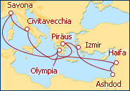 Reiseroute ansehen Geschichte und Kultur des �stlichen Mittelmeers