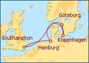 Reiseroute ansehen Abenteuer des Nordens I