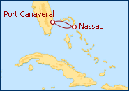 Reiseroute ansehen Bahamas II