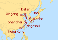 Reiseroute ansehen China und Japan