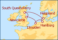 Reiseroute ansehen England und Schottland