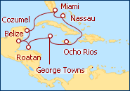Reiseroute ansehen Mystische Maya-Kultur