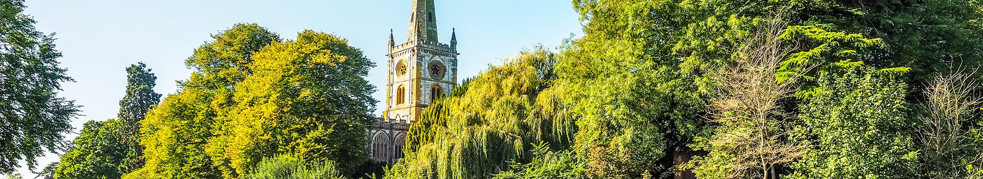 Ihr Urlaub in ** Stratford-upon-Avon** beginnt hier