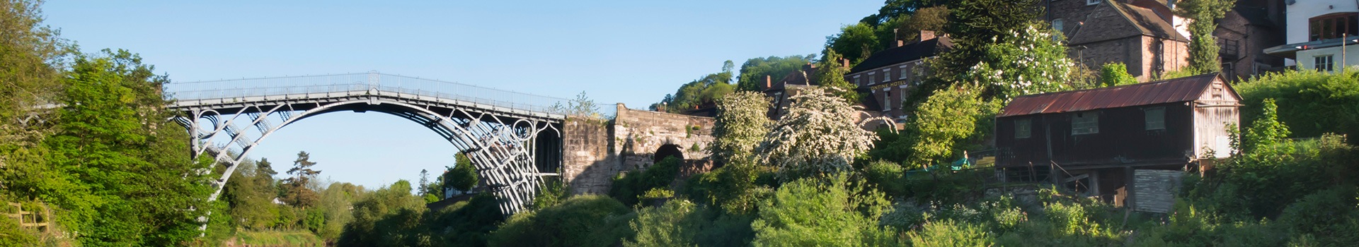 Ihr Urlaub in ** Ironbridge** beginnt hier