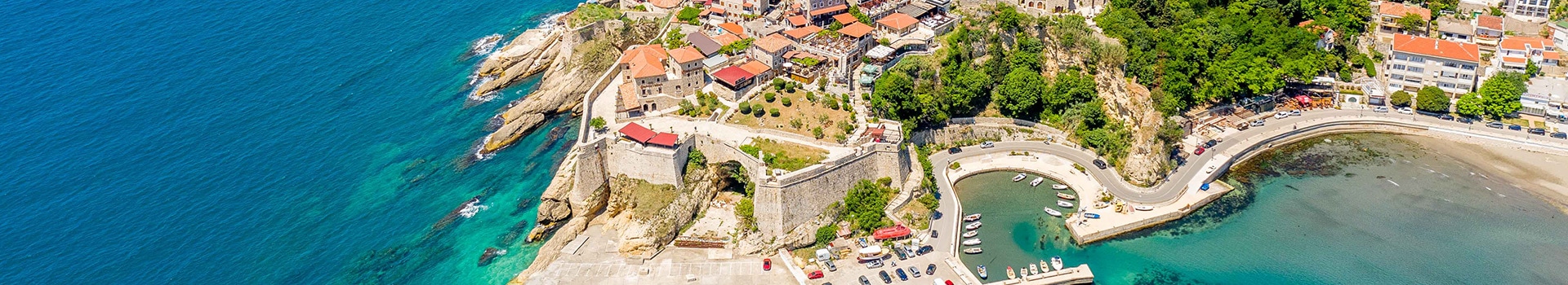 Ihr Urlaub in ** Ulcinj** beginnt hier