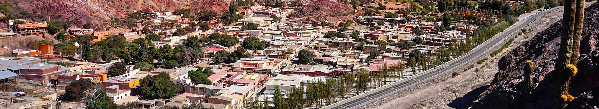 Ihr Urlaub in ** Purmamarca** beginnt hier