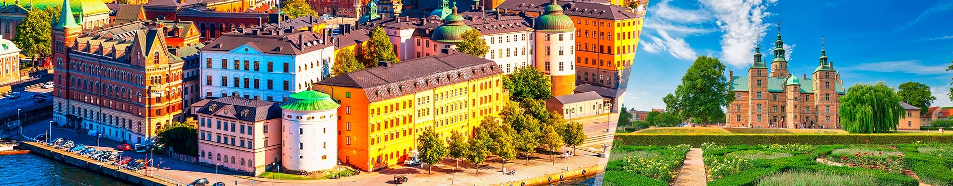 Stockholm und Kopenhagen mit dem Flugzeug