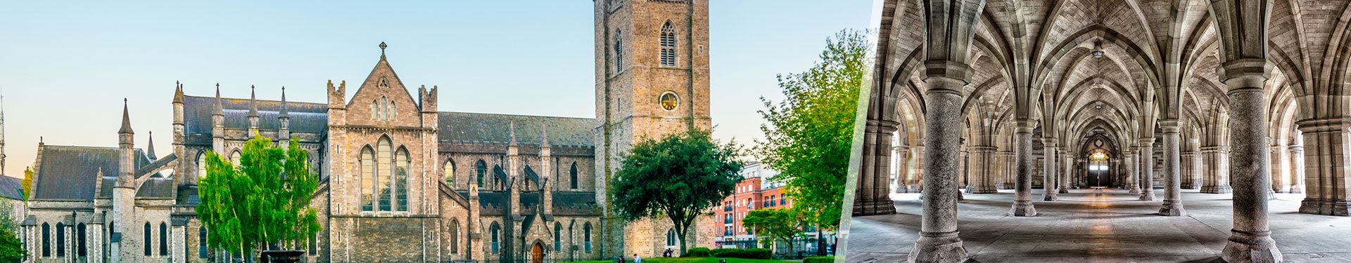 Dublin und Glasgow