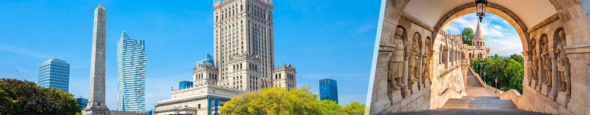 Budapest und Warschau