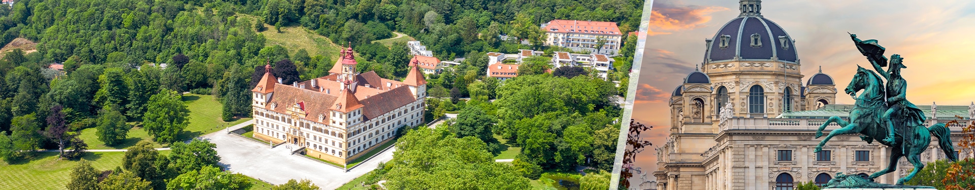 Wien und Graz mit der Zug
