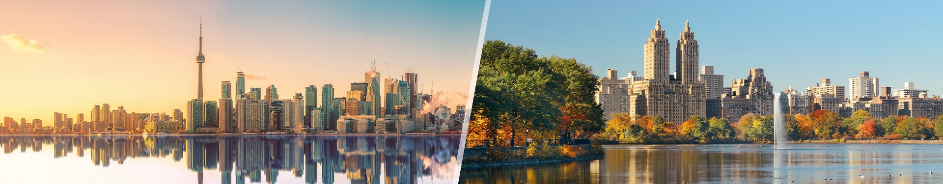 Toronto und New York