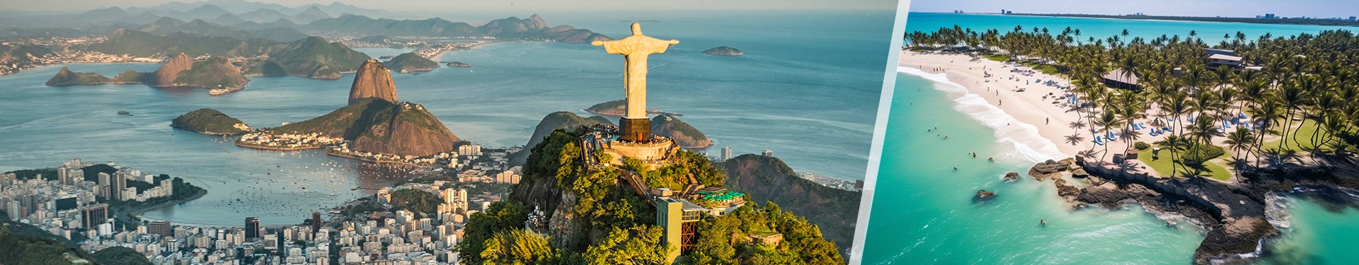 Rio de Janeiro und Porto de Galinhas