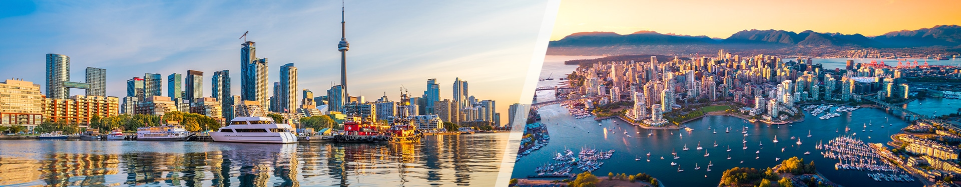 Vancouver und Toronto