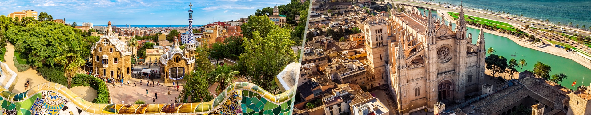 Barcelona und Mallorca mit Transfers und Mietwagen