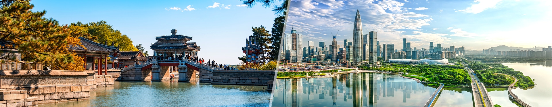 Peking, Shenzhen und Shanghai