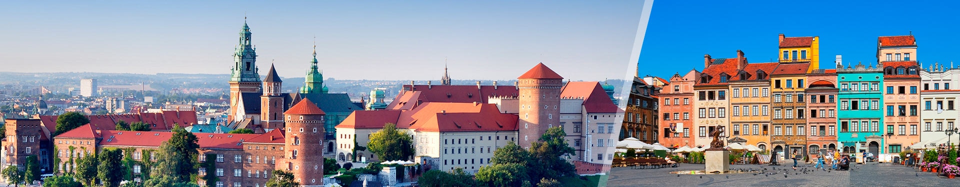Krakau und Warschau