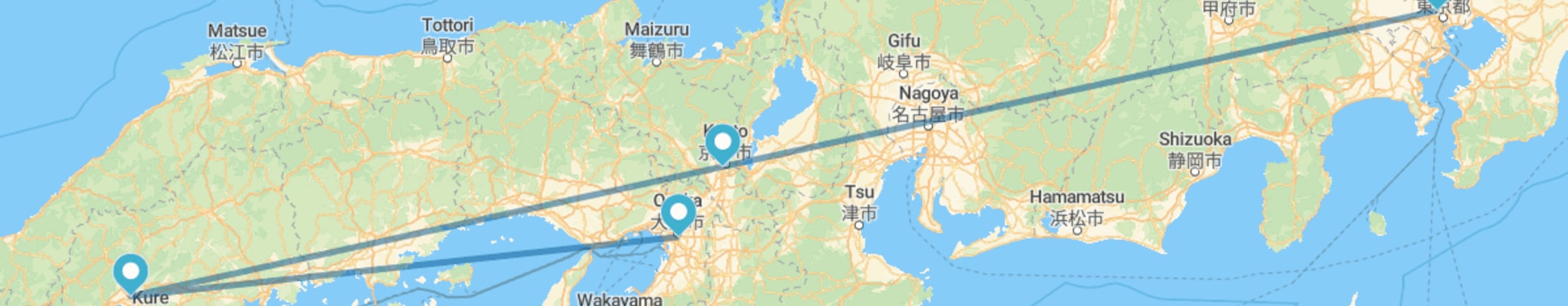 Tokyo, Kyoto, Hiroshima und Osaka