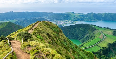 Route durch die Insel São Miguel Route durch die Insel São Miguel