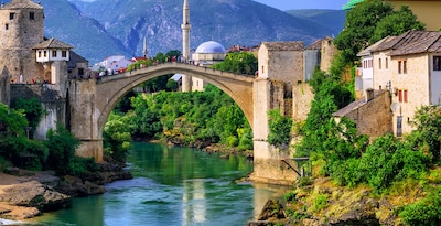 Route durch Kroatien, Slowenien und Bosnien Route durch Kroatien, Slowenien und Bosnien