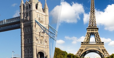 Paris und London mit dem Flugzeug Paris und London mit dem Flugzeug