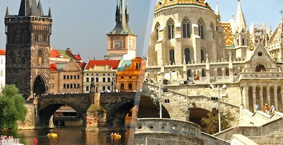 Prag und Budapest mit dem Flugzeug Prag und Budapest mit dem Flugzeug