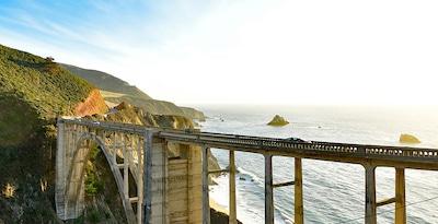 Route der Küste Kaliforniens, von Los Angeles nach San Francisco Route der Küste Kaliforniens, von Los Angeles nach San Francisco