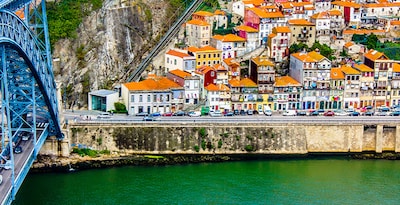 Route von Porto bis zur Algarve
