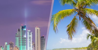 Panama City und Punta Cana