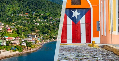 San Juan und Dominica San Juan und Dominica