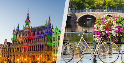 Brüssel und Amsterdam mit dem Zug Brüssel und Amsterdam mit dem Zug