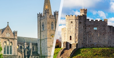Dublin und Cardiff mit dem Flugzeug Dublin und Cardiff mit dem Flugzeug