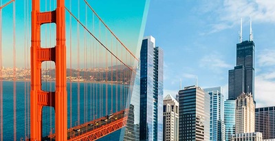 San Francisco und Chicago San Francisco und Chicago