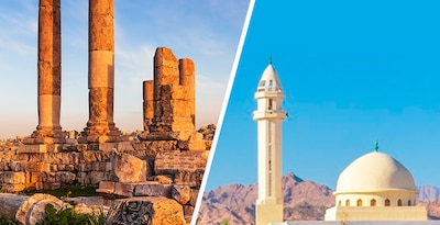 Amman und Akaba mit dem Flugzeug Amman und Akaba mit dem Flugzeug