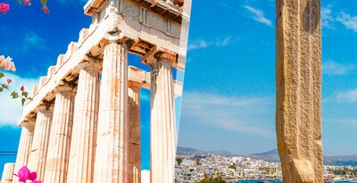 Athen und Naxos mit dem Flugzeug