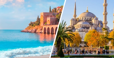 Die Türkische Küste (Antalya) und Istanbul Die Türkische Küste (Antalya) und Istanbul