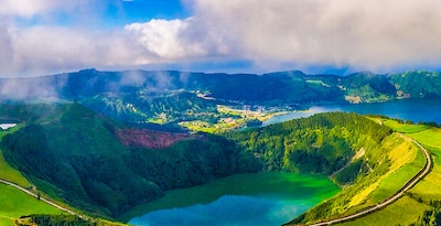 Route durch die Insel São Miguel und Terceira Route durch die Insel São Miguel und Terceira