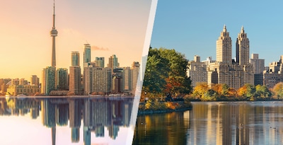 Toronto und New York Toronto und New York