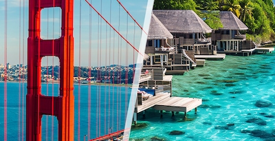 San Francisco, Tahiti, Moorea und Bora Bora San Francisco, Tahiti, Moorea und Bora Bora