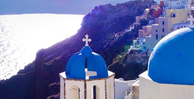 Athen, Mykonos und Santorini mit dem Flugzeug, mit Transfers und Mietwagen Athen, Mykonos und Santorini mit dem Flugzeug, mit Transfers und Mietwagen